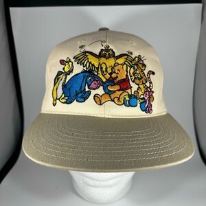 Vintage 1990’s Winnie The Pooh and Friends Goofy’s‎ Hat Co. Elastic One Size